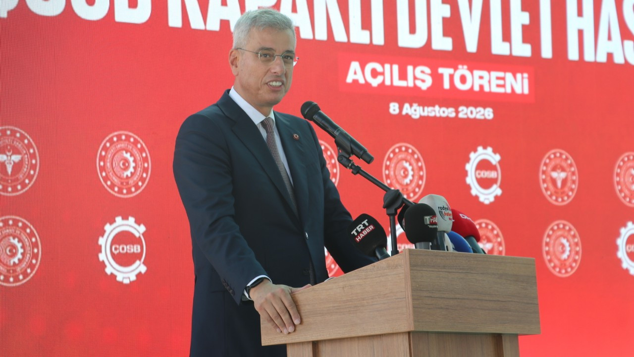 Bakan Memişoğlu duyurdu: Tekirdağ'a 2 yeni hastane yapılacak