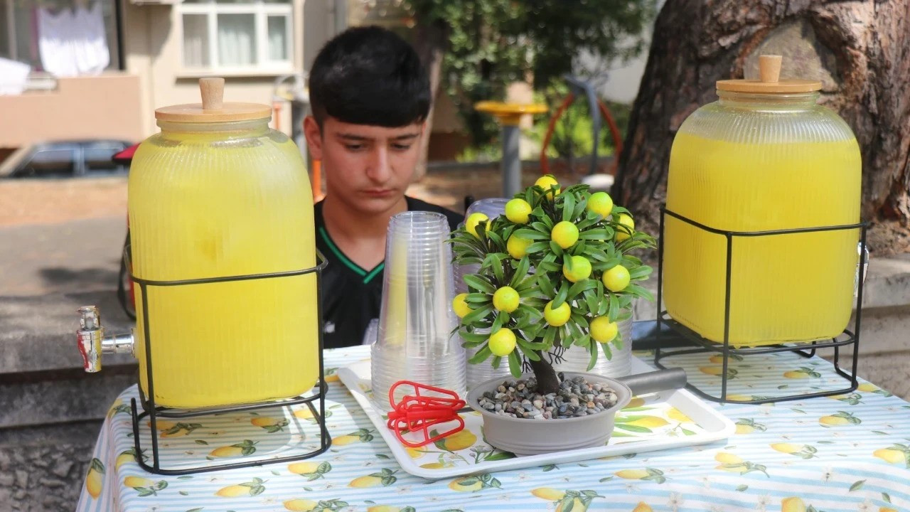 14 yaşındaki girişimci limonata satarak 1 ayda asgari ücreti üçe katladı