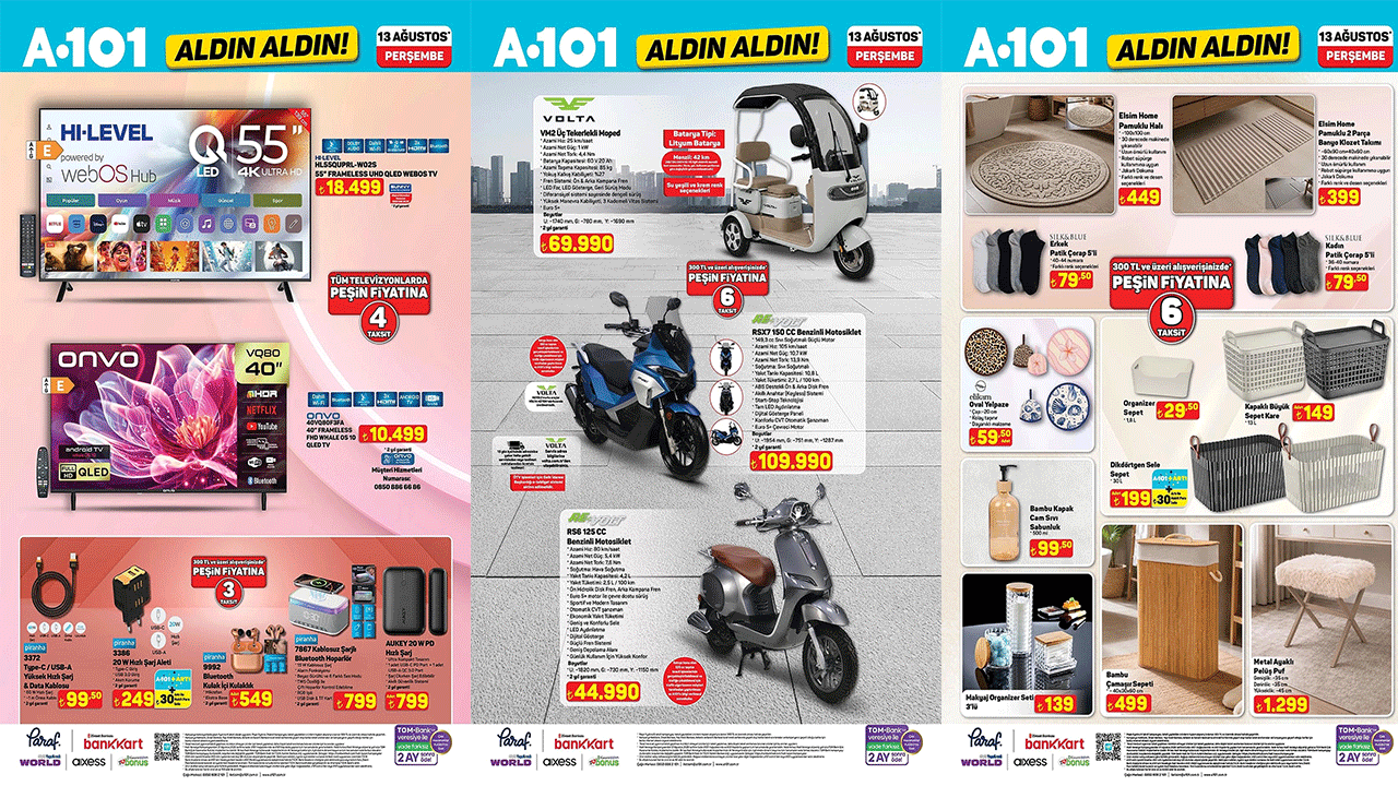 FİYATINA İNANAMAYACAKSINIZ! A101’DEN ‘YOK ARTIK’ DEDİRTECEK MOTOSİKLET İNDİRİMİ (A101 13-19 AĞUSTOS)