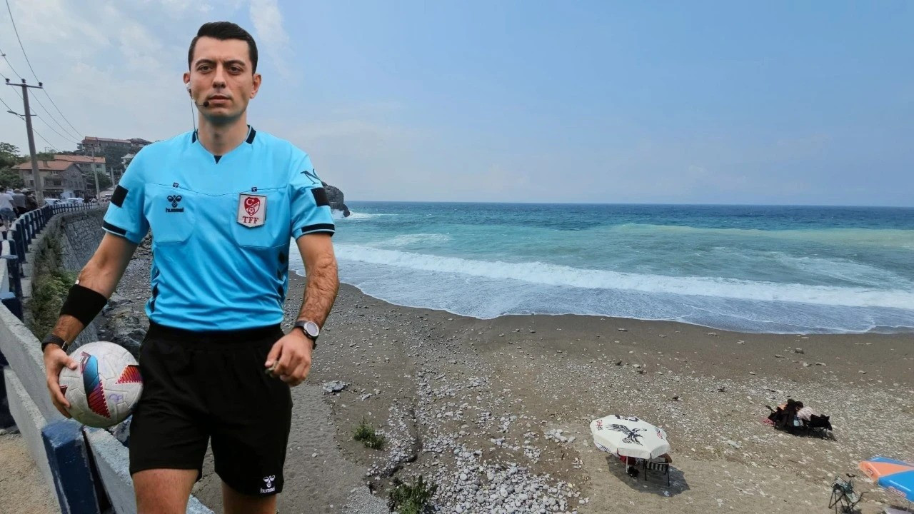 TFF hakemi yasak olduğu halde denize girdi boğularak öldü!