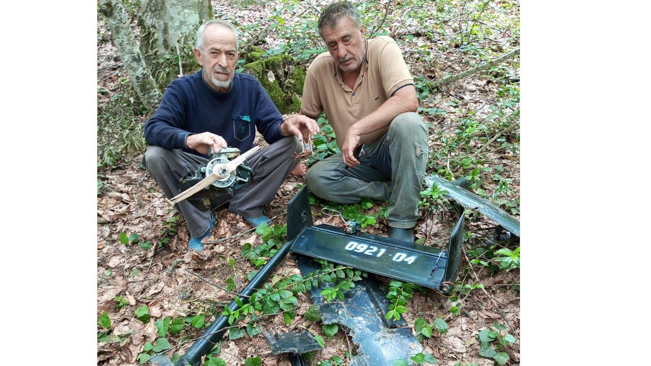 Sinop’ta ormanlık alanda İHA parçaları bulundu, inceleme başlatıldı