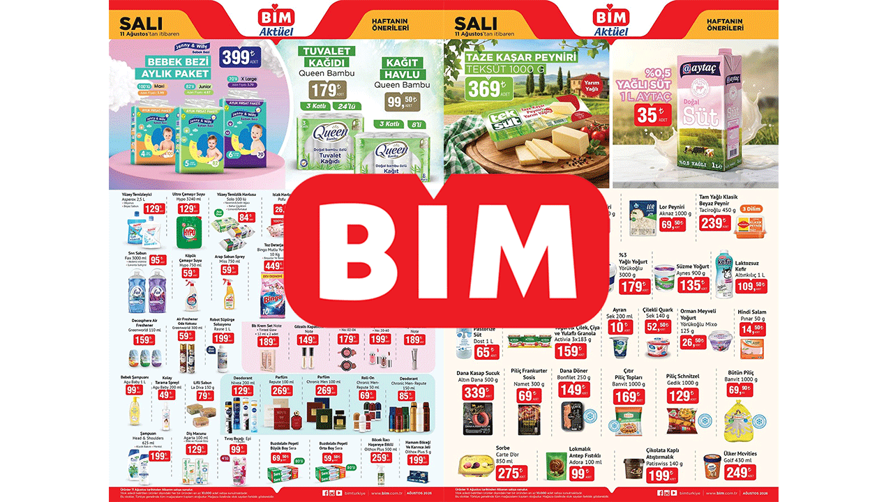 Bi̇m'de firsat ürünleri̇ belli̇ oldu! i̇şte fi̇yat fi̇yat li̇ste! (bi̇m 11-17 ağustos)