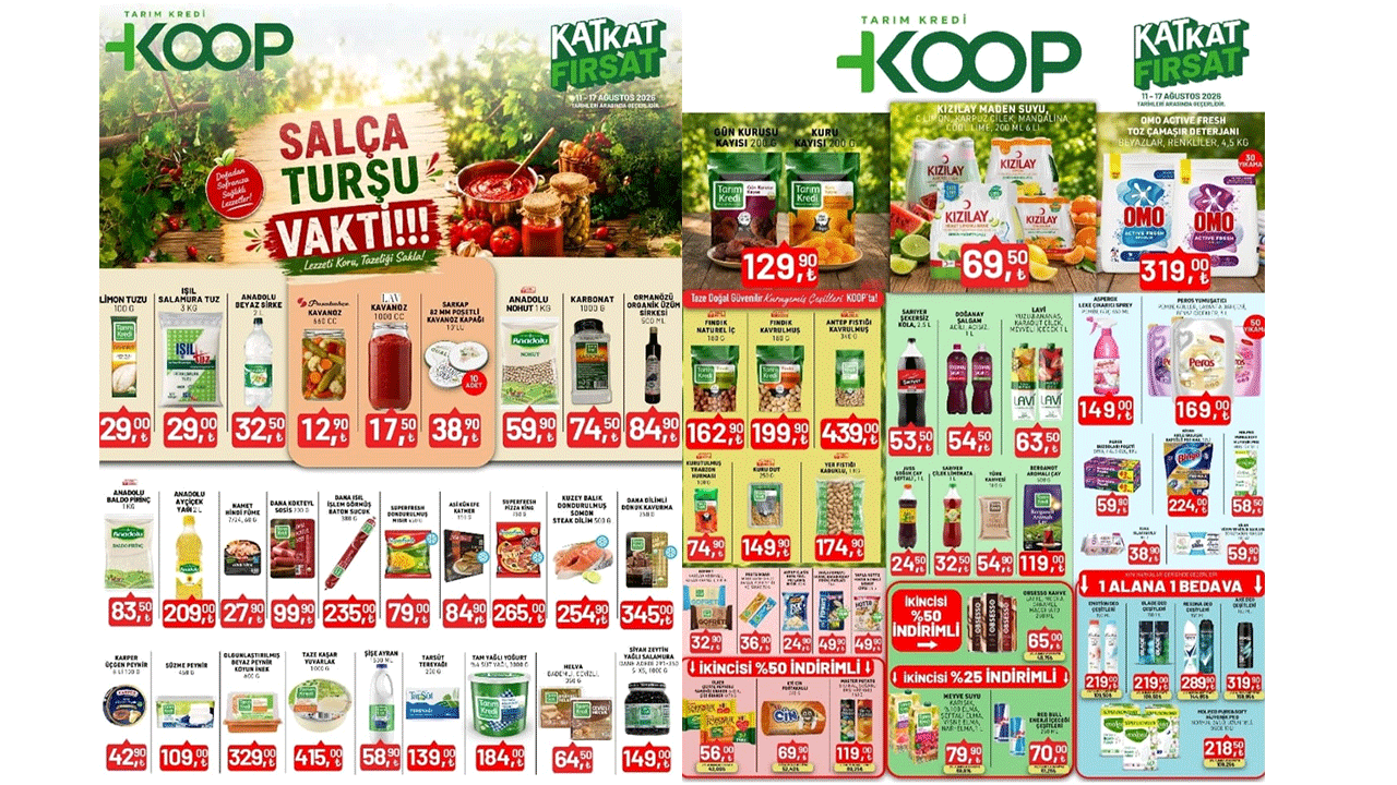 Tarim kredi̇ kat kat firsat kataloğu yayimlandi! böyle i̇ndi̇ri̇m görülmedi̇! (tarim kredi̇ 11-17 ağustos)