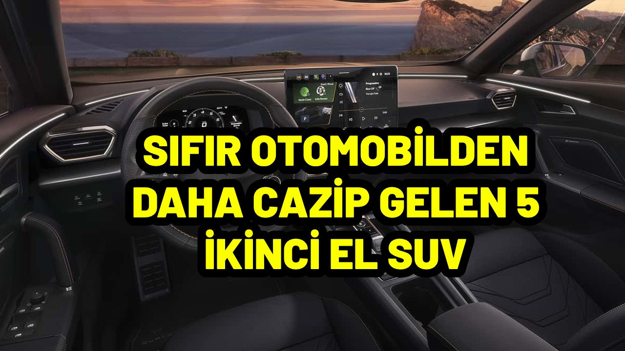 2.000.000 TL’ye alınabilecek 5 SUV. Listeyi gören sıfır otomobil almaktan vazgeçiyor.