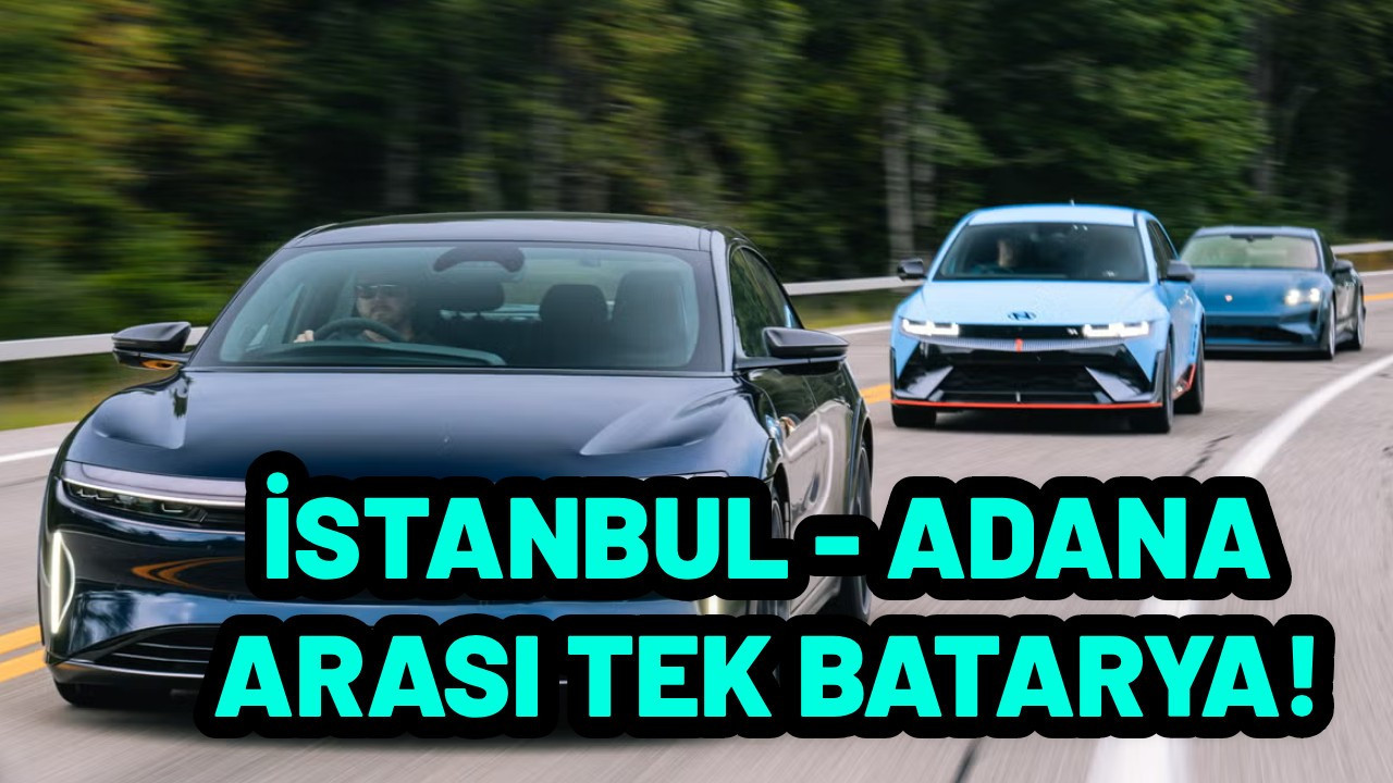 Türkiye’de satılan en uzun menzilli 20 elektrikli otomobil. Tek şarj ile 832 km yol yapıyor.