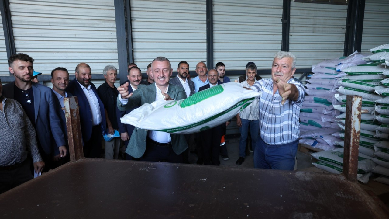 Kocaeli’de 3 bin 800 çiftçiye yüzde 50 hibeli yem tohumu desteği