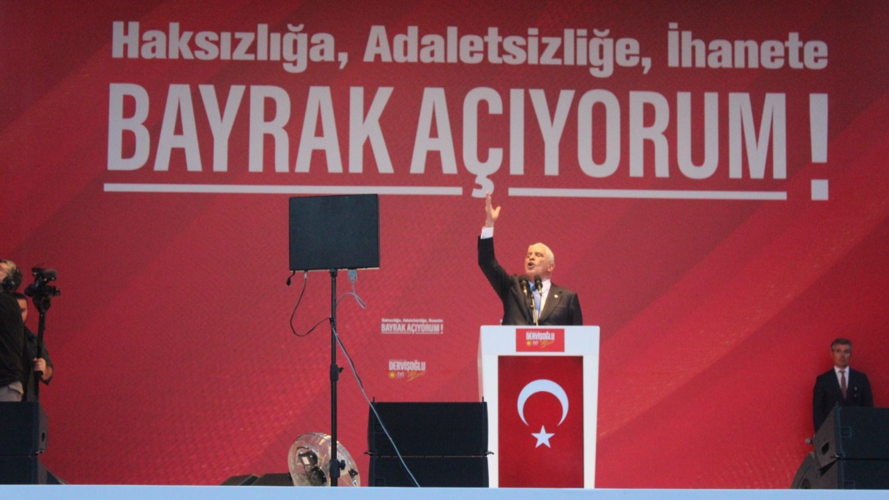Dervişoğlu: Utanmazlar ittifakı, şimdi de İmralı’da inşaat yapıyormuş