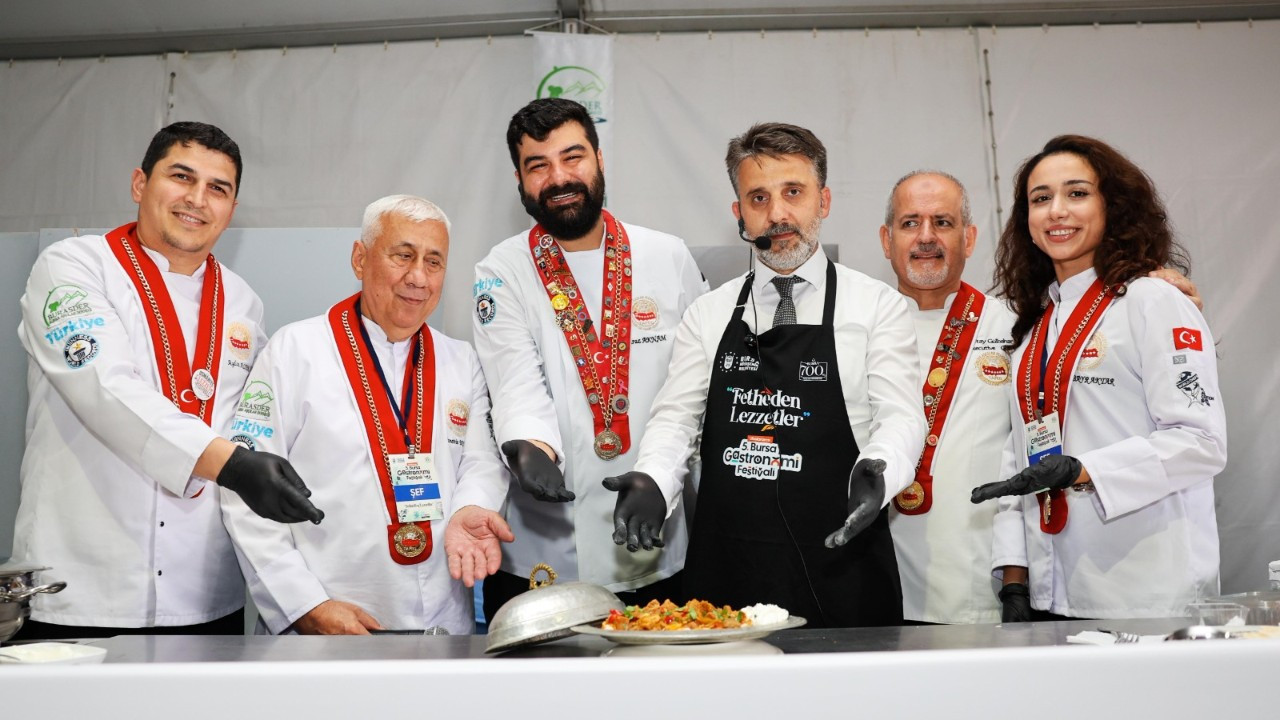 Uluslararası Bursa Gastronomi Festivali 1 milyon ziyaretçi ağırladı