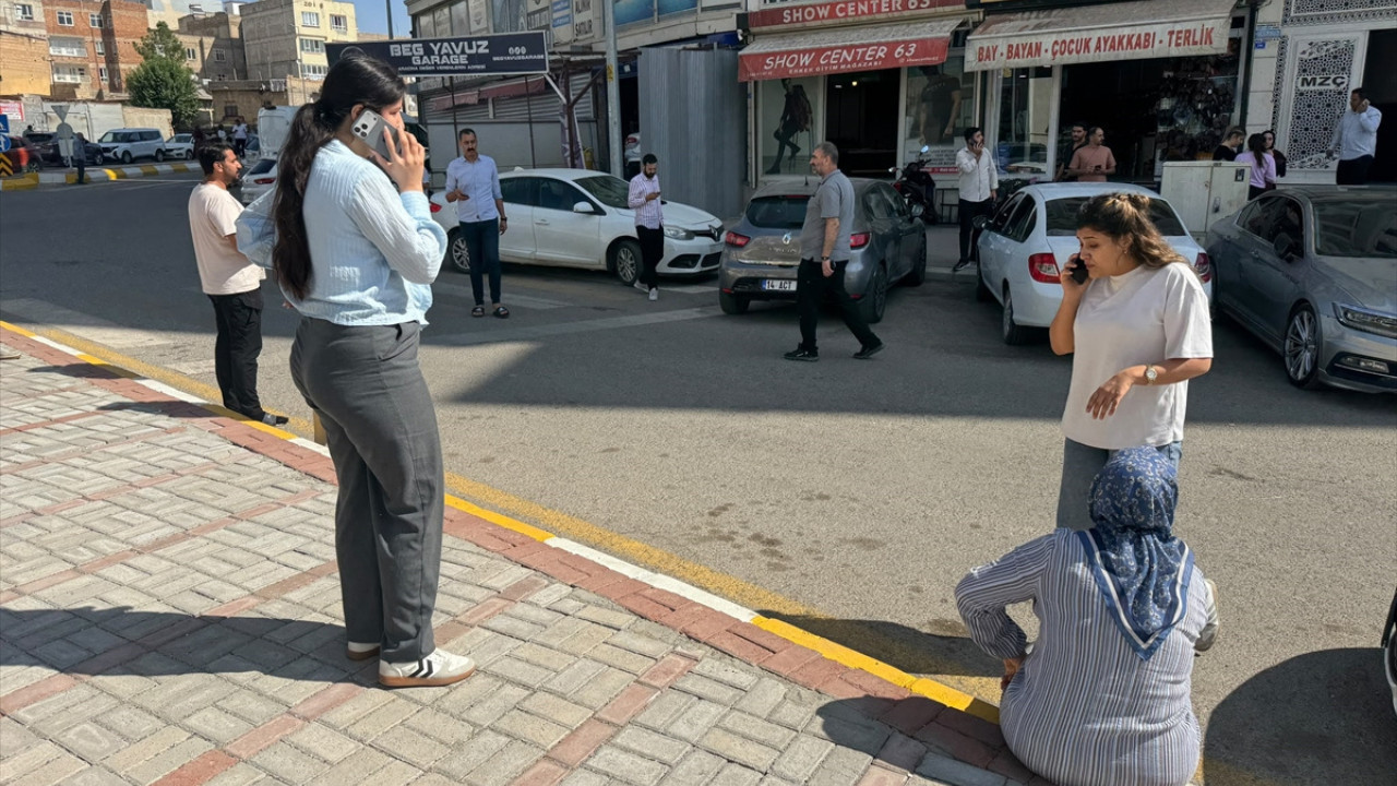 Şanlıurfa'da 5,4 büyüklüğünde deprem yaşandı