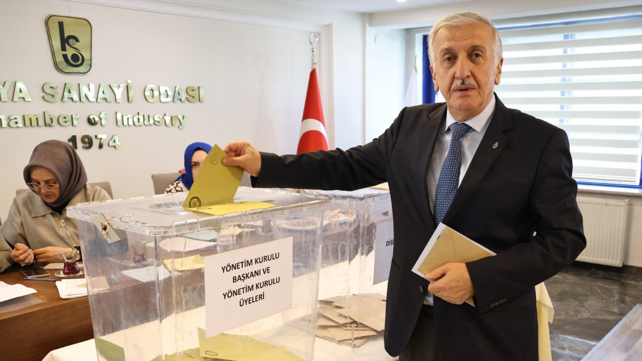 Konya Sanayi Odası Başkanı Büyükeğen, güven tazeledi